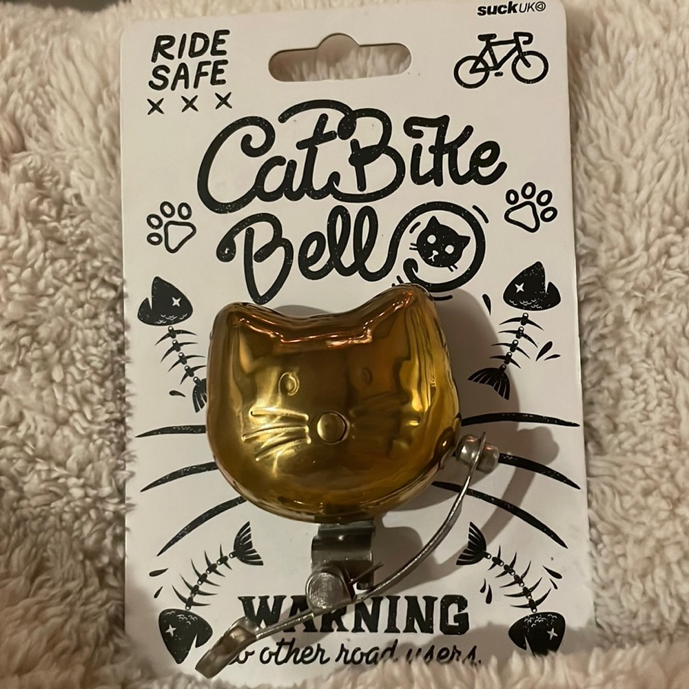 Cat bicycle bell